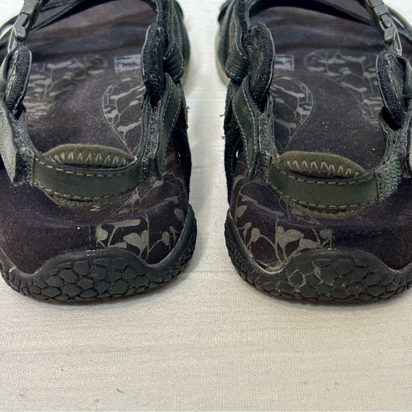 Merrell San Remo Strappy Leather Outdoors Sandals-Black-Women Size 9 - Picture 8 of 12